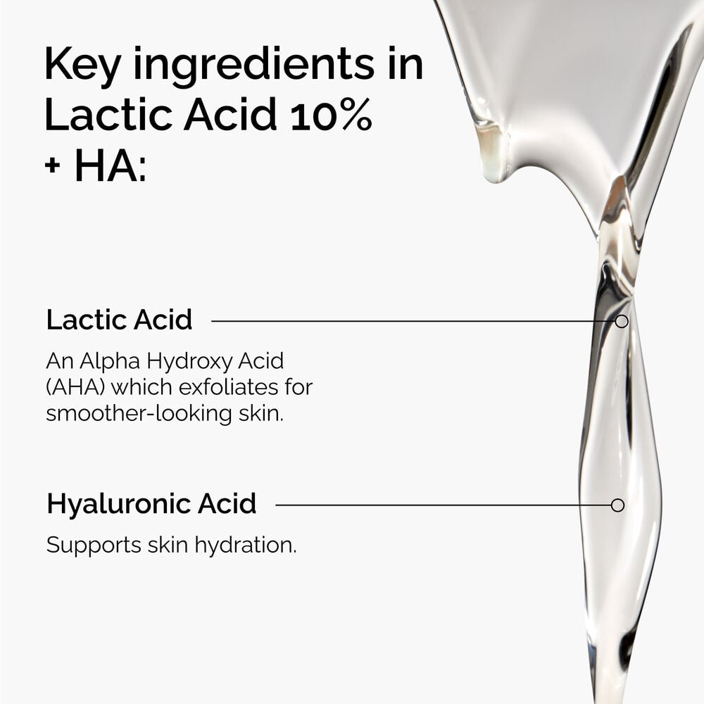 Lactic Acid 10% + HA: High-Strength Exfoliator for Dry Skin - Image 3