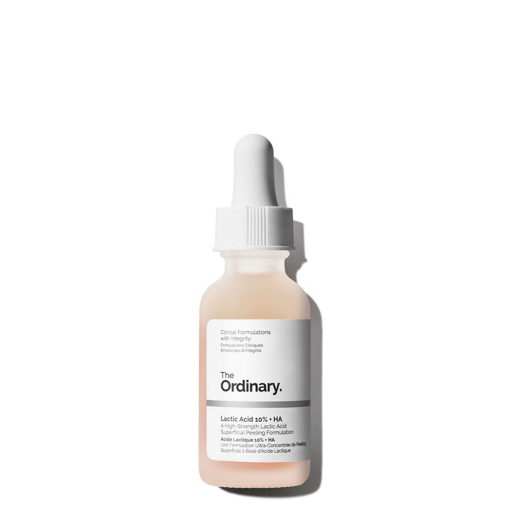 Lactic Acid 10% + HA: High-Strength Exfoliator for Dry Skin